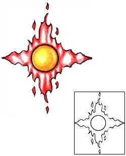 Sun Tattoo Astronomy tattoo | PLF-00910