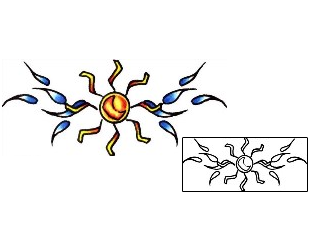 Sun Tattoo Astronomy tattoo | PLF-00911