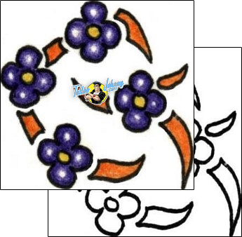Flower Tattoo plant-life-flowers-tattoos-pablo-lordi-plf-00929