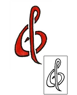 Music Tattoo Miscellaneous tattoo | PLF-00930