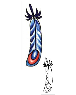 Feather Tattoo Miscellaneous tattoo | PLF-00932