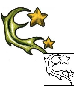 Star Tattoo Astronomy tattoo | PLF-00945