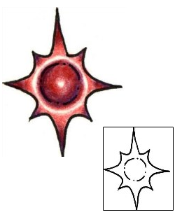 Sun Tattoo Astronomy tattoo | PLF-00956