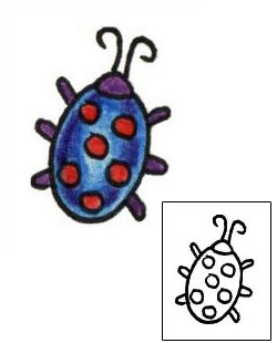 Ladybug Tattoo Insects tattoo | PLF-00958