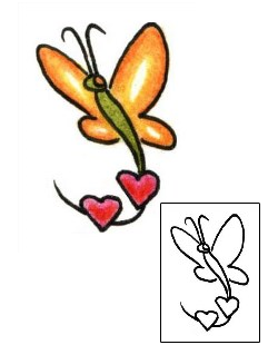 Butterfly Tattoo For Women tattoo | PLF-00969