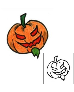 Pumpkin Tattoo Horror tattoo | PLF-00979