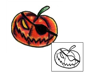 Pumpkin Tattoo Horror tattoo | PLF-00984