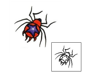 Spider Tattoo Insects tattoo | PLF-01043