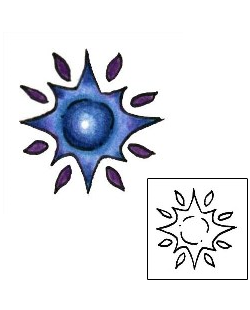 Sun Tattoo Astronomy tattoo | PLF-01046