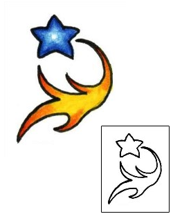 Star Tattoo Astronomy tattoo | PLF-01047