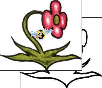 Flower Tattoo plant-life-flowers-tattoos-pablo-lordi-plf-01065