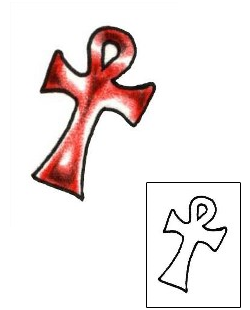 Ankh Tattoo Religious & Spiritual tattoo | PLF-01090