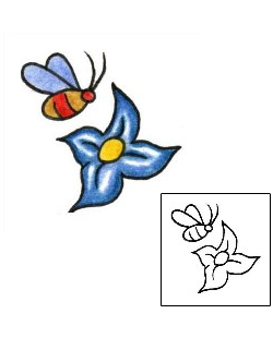 Flower Tattoo Specific Body Parts tattoo | PLF-01193