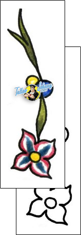 Flower Tattoo plant-life-flowers-tattoos-pablo-lordi-plf-01221