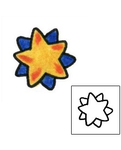 Star Tattoo Astronomy tattoo | PLF-01237