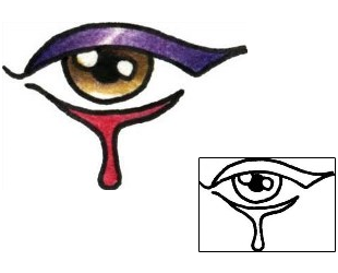 Eye Tattoo Specific Body Parts tattoo | PLF-01242