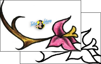 Flower Tattoo plant-life-flowers-tattoos-pablo-lordi-plf-01259