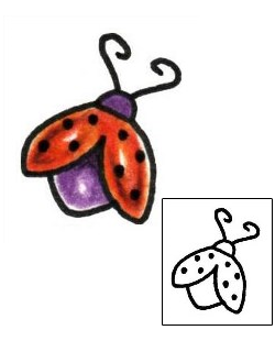Ladybug Tattoo Insects tattoo | PLF-01270