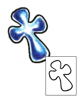 Cross Tattoo Religious & Spiritual tattoo | PLF-01277