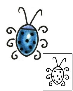 Ladybug Tattoo Insects tattoo | PLF-01290