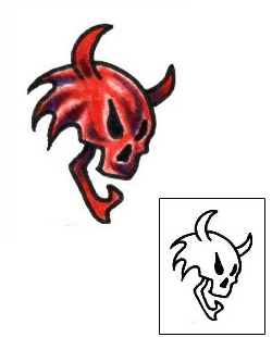 Devil - Demon Tattoo Horror tattoo | PLF-01297