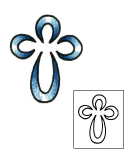 Cross Tattoo Religious & Spiritual tattoo | PLF-01313