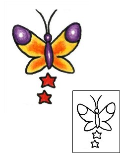 Butterfly Tattoo For Women tattoo | PLF-01315