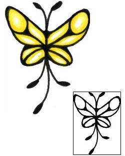 Butterfly Tattoo For Women tattoo | PLF-01318