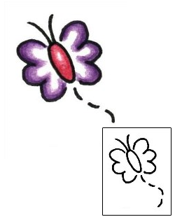 Butterfly Tattoo For Women tattoo | PLF-01343