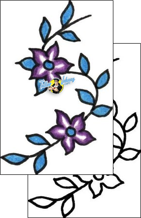 Flower Tattoo plant-life-flowers-tattoos-pablo-lordi-plf-01377