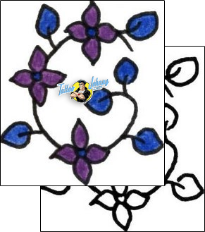 Flower Tattoo plant-life-flowers-tattoos-pablo-lordi-plf-01420