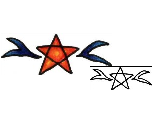 Star Tattoo Astronomy tattoo | PLF-01426