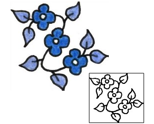 Picture of Plant Life tattoo | PLF-01432