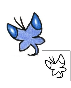 Butterfly Tattoo For Women tattoo | PLF-01468