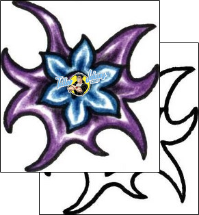 Flower Tattoo plant-life-flowers-tattoos-pablo-lordi-plf-01481