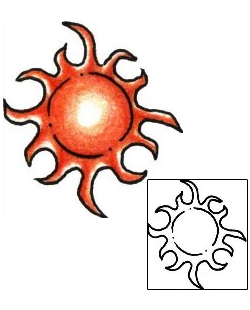 Sun Tattoo Astronomy tattoo | PLF-01493