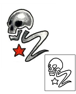 Scary Tattoo Horror tattoo | PLF-01509