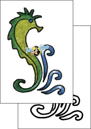 Sea Creature Tattoo plf-01511