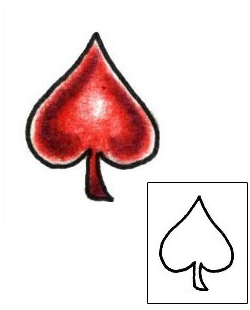 Card Tattoo Gambling tattoo | PLF-01543