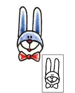 Rabbit Tattoo Animal tattoo | PLF-01547