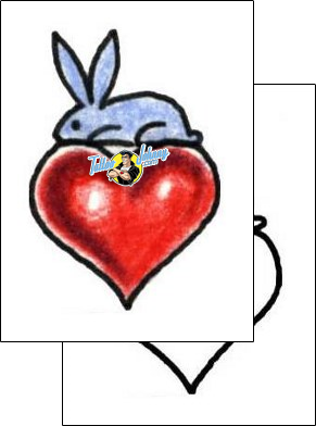 Heart Tattoo rabbit-tattoos-pablo-lordi-plf-01556
