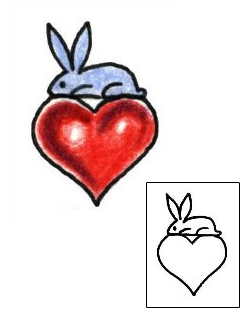 Rabbit Tattoo Animal tattoo | PLF-01556