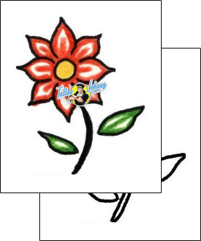Flower Tattoo plant-life-flowers-tattoos-pablo-lordi-plf-01562
