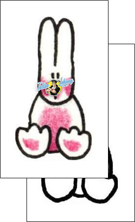 Rabbit Tattoo plf-01598