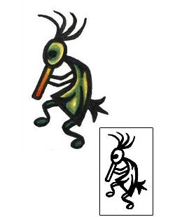 Kokopelli Tattoo Miscellaneous tattoo | PLF-01603