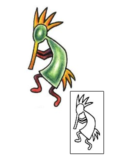 Kokopelli Tattoo Miscellaneous tattoo | PLF-01604