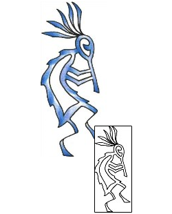 Kokopelli Tattoo Miscellaneous tattoo | PLF-01606