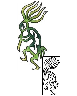 Kokopelli Tattoo Miscellaneous tattoo | PLF-01608