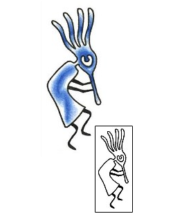 Kokopelli Tattoo Miscellaneous tattoo | PLF-01615