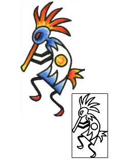 Kokopelli Tattoo Miscellaneous tattoo | PLF-01616